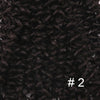 Image of Kinky Curly Hair weaving Black