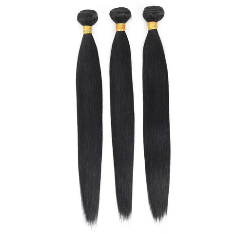 Straight Hair Bundles Brazilian Hair 3 Non-Remy