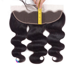 13x4 Lace Frontal Closure 8-22 Inches Brazilian Body Wave 100% Remy
